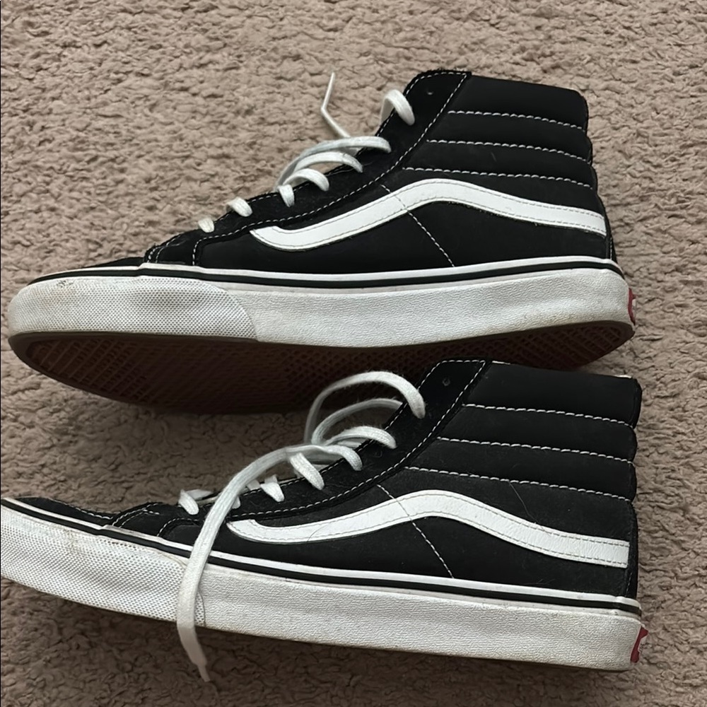 Vans Black and White High-Tops